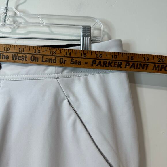 Obermeyer Womens Hillary Snow Pants Stretch Shell White 12 Short Waterproof Ski - Picture 4 of 15